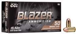 CCI Blazer Brass 45 Auto 230 GR