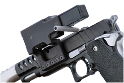 Cheely Custom C-More Scope Mount – Silver | Precision Optic Mount for ...