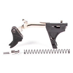 ZEV PRO TRIGGER 9MM CURVED FACE UPGRADE DROP-IN KIT FOR GLOCK 1-3rd GEN W BLACK SAFETY