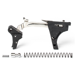 ZEV PRO TRIGGER 9MM Flat FACE UPGRADE DROP-IN KIT FOR GLOCK 1-3rd GEN W BLACK SAFETY