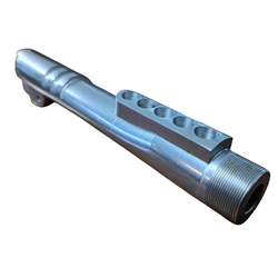 Schuemann Z Government Short Chamber .355 Caliber Threaded HybriComp (5 port rib, 5 ports machined)