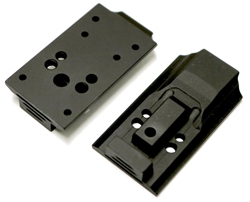 Allchin Ruger GP100 Scope Mount Silver