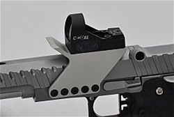 Cheely Custom RTS2 Scope Mount-Silver BLANK