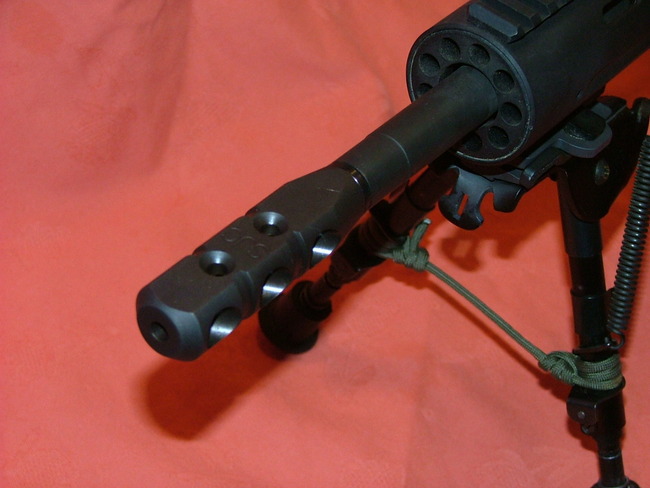 Lund/SJC Black Titan Compensator .223