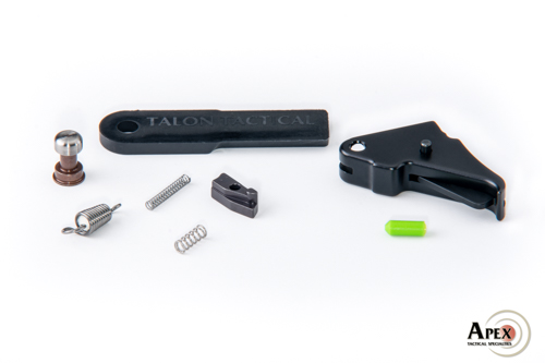 Apex M&P Shield Duty/Carry Flat-Faced Action Enhancement Trigger & Kit