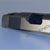 Caspian Slide 5" 40 Solid, Bomar Cut, Dovetail, F&R Serrations, Serrated Flattop