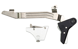Timney Triggers, Alpha Competition Trigger, For Glock 17 Gen 3/4 Silver