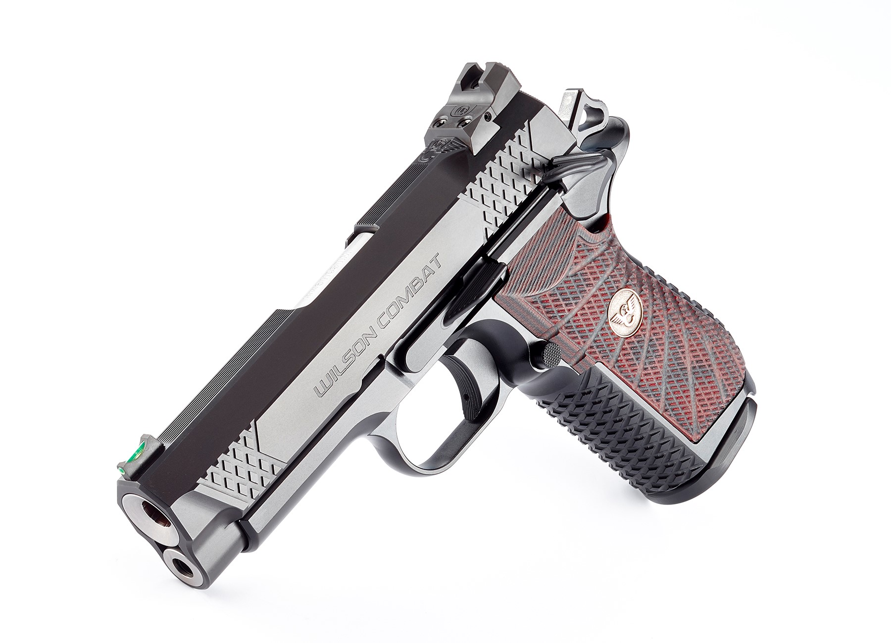 Wilson Combat EDC X9 Ambi Black Cherry Grips  FREE Shipping