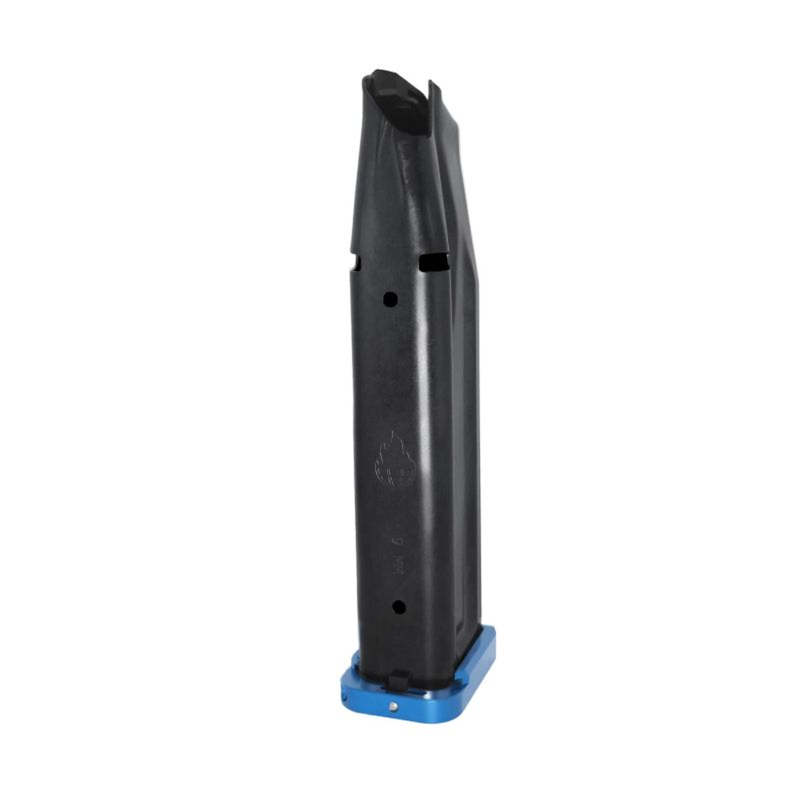 Atlas Gunworks 23 Round 9mm Premium 140mm DLC Magazine with Alphalock Basepad