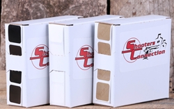 Target Pasters Tan/Black/White1000 Dispenser Box