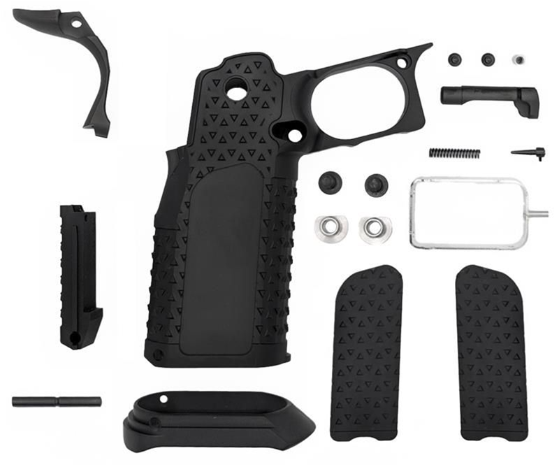 Atlas Gunworks Alpha Conversion Grip Kit | Staccato/STI | Black