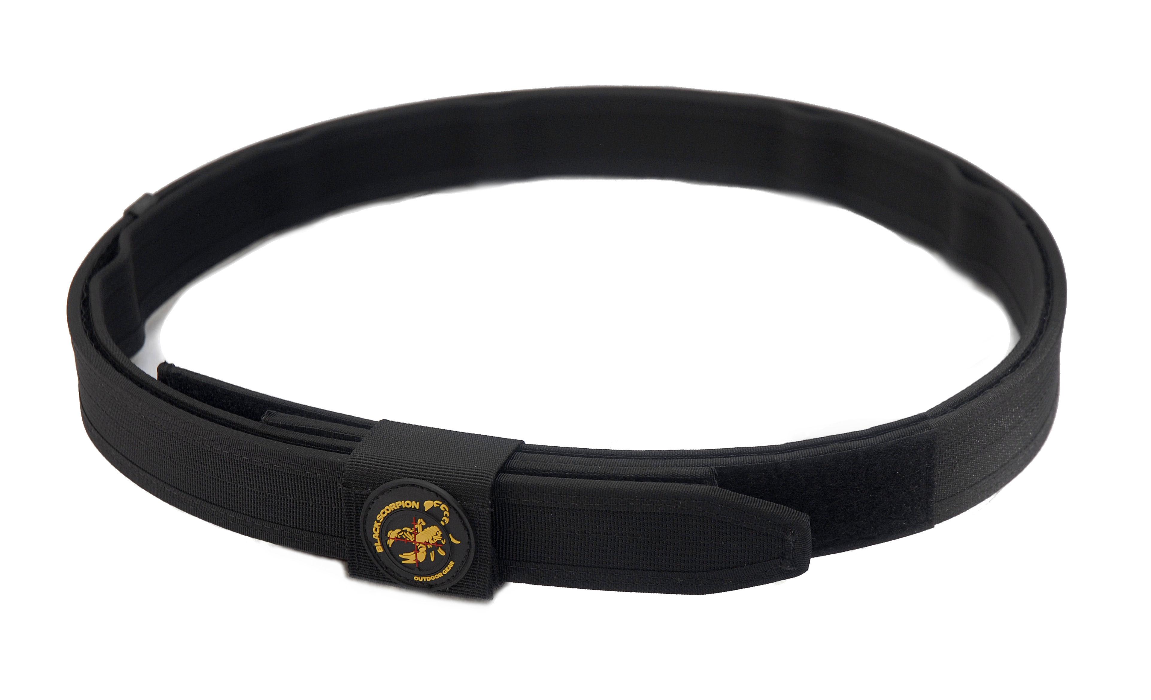 Black Scorpion IPSC & USPSA Pro Competition Belt, BLACK