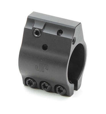 JP Adjustable Gas System Low profile .750 Bore Black Detent Adjustment