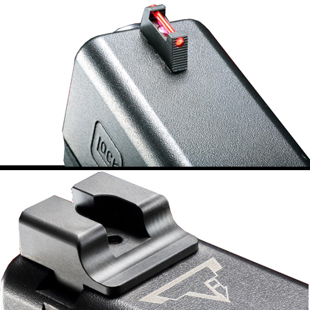 Taran Tactical Ultimate Fiber Optic Sights Set for GLOCK