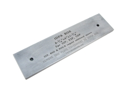 Shockbottle IDPA Adapter plate for USPSA Box