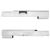 Atlas Gunworks 1911 DS/1911 Slide: 9mm, 5", Open