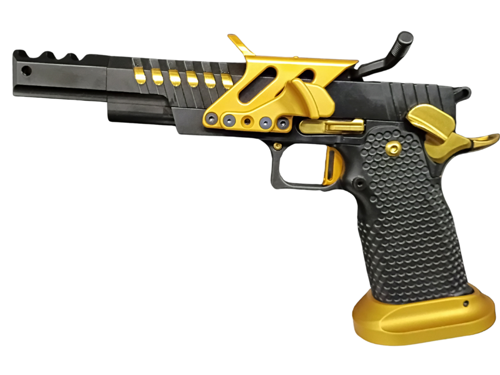 Masterpiece Arms DS9 DL Competition Open Black/Gold Trijicon