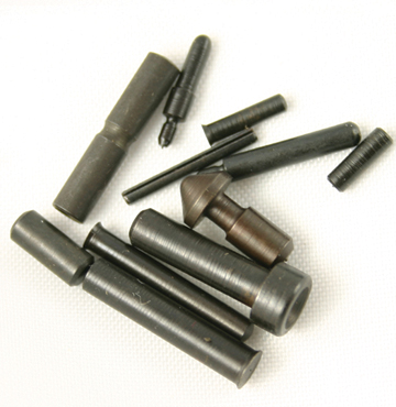 Caspian Carbon Blued 11 Piece Pin Set