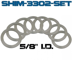 Barrel Shim Set 5/8” ID 