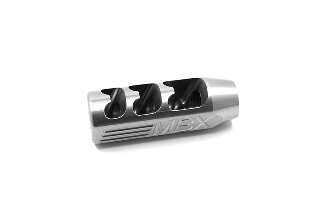MBX Universal Stainless Steel Compensator 1/2x28 9mm - Enhance Shooting ...