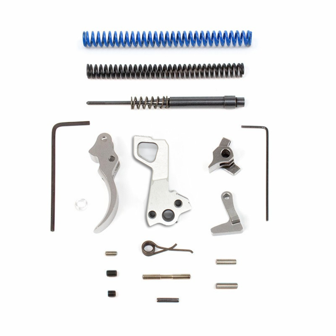 Cajun Gun Works Shadow 2 Upgrade Kit with Reach Reduction SS Hammer Curved Trigger