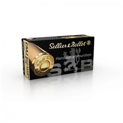 Sellier & Bellot Handgun Ammunition - 9mm Luger - FMJ - 124 gr