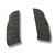 LOK Grips CZ Shadow 2 Thin Grid LOK Aggressive Black Cerakote
