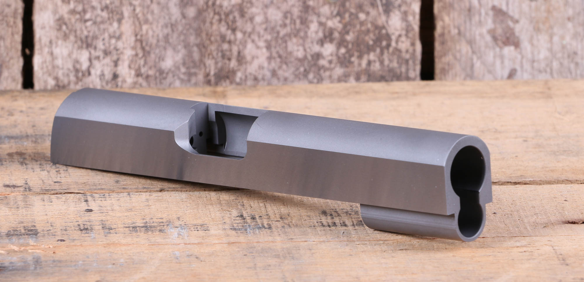 Warwick Tactical 5" Unique Bald Slide Stainless 9mm