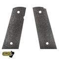 ERGO XTR SQUARE BOTTOM HARD RUBBER 1911 GRIP (BLACK)