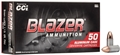 CCI Blazer Aluminum 9mm Luger 115GR