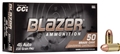 CCI Blazer Brass 45 Auto 230 GR