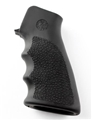 Hogue AR-15 / M16: OverMolded Rubber Grip with Finger Grooves - Black