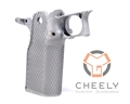 Cheely Custom E2 Aggressive Grip Kit – Stainless Double Undercut