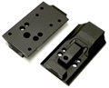 Allchin Ruger GP100 Scope Mount Silver