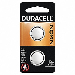 Duracel CR2032 Lithium 3 volt Battery 2 Pack  **Can not ship AIR
