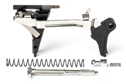 ZEV PRO Flat Face Trigger Ultimate Kit, 4th Gen, 9mm, Blk/Blk